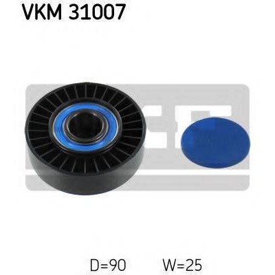 Паразитный / ведущий ролик, поликлиновой ремень VKM31007 SKF - купить в магазине запчастей по Украине