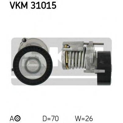 Натяжной ролик, поликлиновойремень VKM31015 SKF - купить в магазине запчастей по Украине