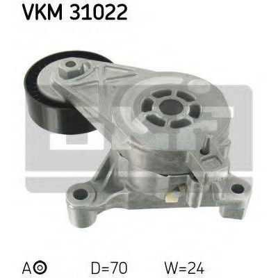 Натяжной ролик, поликлиновойремень VKM31022 SKF - купить в магазине запчастей по Украине