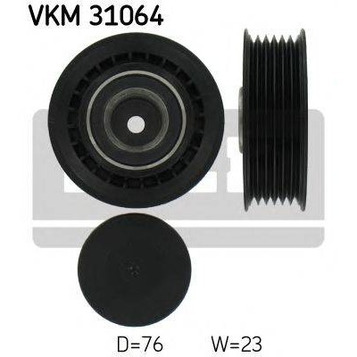 Натяжной ролик, поликлиновойремень VKM31064 SKF - купить в магазине запчастей по Украине