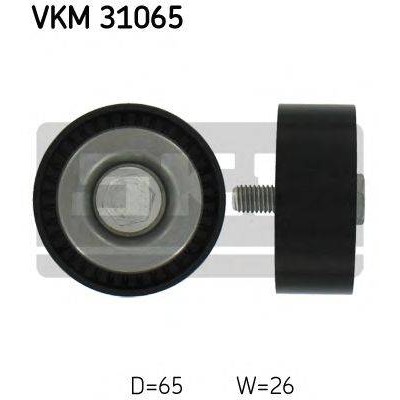 Паразитный / ведущий ролик, поликлиновой ремень VKM31065 SKF - купить в магазине запчастей по Украине