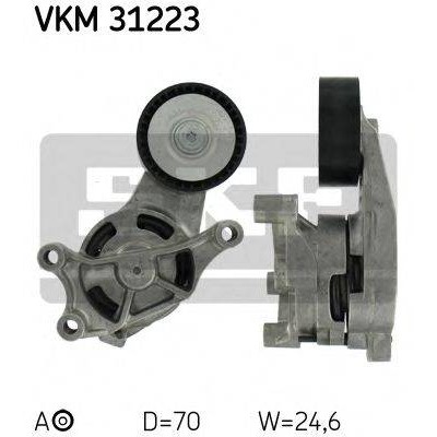 Натяжной ролик, поликлиновойремень VKM31223 SKF - купить в магазине запчастей по Украине
