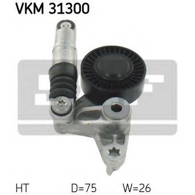 Натяжной ролик, поликлиновойремень VKM31300 SKF - купить в магазине запчастей по Украине
