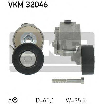 Натяжной ролик, поликлиновойремень VKM32046 SKF - купить в магазине запчастей по Украине