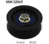 Паразитный / ведущий ролик, поликлиновой ремень SKF VKM 32049 VKM32049 SKF - купить в магазине запчастей по Украине