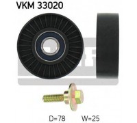 Паразитный / ведущий ролик, поликлиновой ремень SKF VKM 33020 VKM33020 SKF - купить в магазине запчастей по Украине