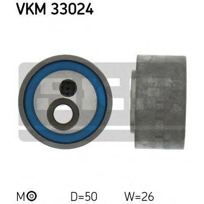 Натяжной ролик, поликлиновойремень VKM33024 SKF - купить в магазине запчастей по Украине