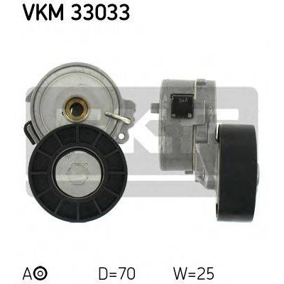 Натяжной ролик, поликлиновойремень VKM33033 SKF - купить в магазине запчастей по Украине