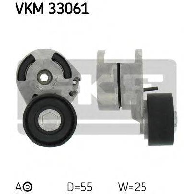 Натяжной ролик, поликлиновойремень VKM33061 SKF - купити в магазині запчастин по Україні