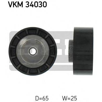 Паразитный / ведущий ролик, поликлиновой ремень VKM34030 SKF - купить в магазине запчастей по Украине