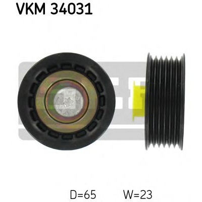 Паразитный / ведущий ролик, поликлиновой ремень VKM34031 SKF - купить в магазине запчастей по Украине