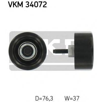 Паразитный / ведущий ролик, поликлиновой ремень VKM34072 SKF - купить в магазине запчастей по Украине