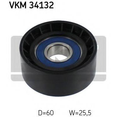 Паразитный / ведущий ролик, поликлиновой ремень VKM34132 SKF - купить в магазине запчастей по Украине