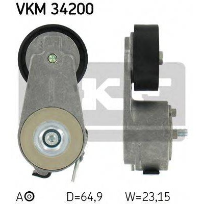 Натяжной ролик, поликлиновойремень VKM34200 SKF - купить в магазине запчастей по Украине