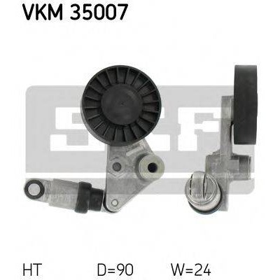 Натяжной ролик, поликлиновойремень VKM35007 SKF - купить в магазине запчастей по Украине