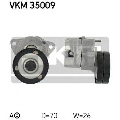 Натяжной ролик, поликлиновойремень VKM35009 SKF - купить в магазине запчастей по Украине