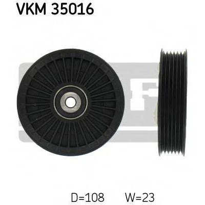 Паразитный / ведущий ролик, поликлиновой ремень VKM35016 SKF - купить в магазине запчастей по Украине