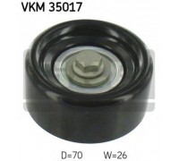 Паразитный / ведущий ролик, поликлиновой ремень SKF VKM 35017 VKM35017 SKF - купить в магазине запчастей по Украине