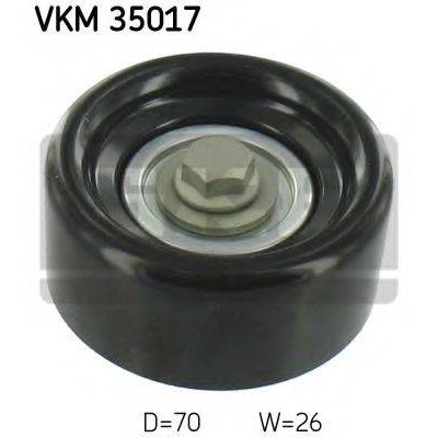 Паразитный / ведущий ролик, поликлиновой ремень VKM35017 SKF - купити в магазині запчастин по Україні