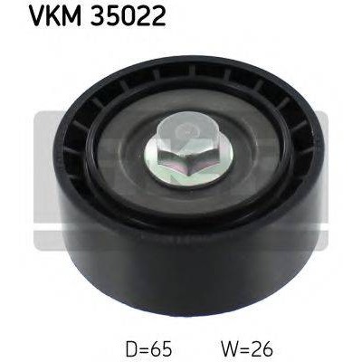 Паразитный / ведущий ролик, поликлиновой ремень VKM35022 SKF - купить в магазине запчастей по Украине
