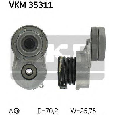 Натяжной ролик, поликлиновойремень VKM35311 SKF - купить в магазине запчастей по Украине