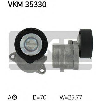 Натяжной ролик, поликлиновойремень VKM35330 SKF - купить в магазине запчастей по Украине