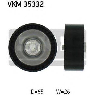 Паразитный / ведущий ролик, поликлиновой ремень VKM35332 SKF - купить в магазине запчастей по Украине