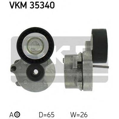 Натяжной ролик, поликлиновойремень VKM35340 SKF - купить в магазине запчастей по Украине