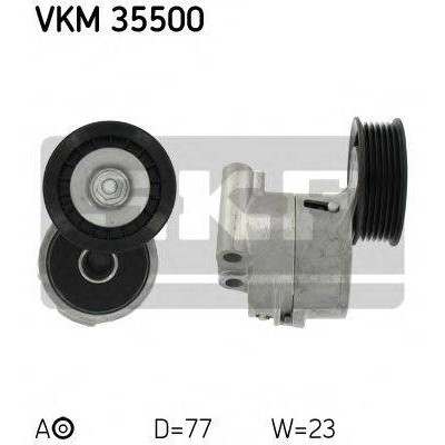 Натяжной ролик, поликлиновойремень VKM35500 SKF - купить в магазине запчастей по Украине