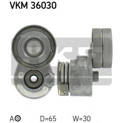 Натяжной ролик, поликлиновойремень VKM36030 SKF - купить в магазине запчастей по Украине