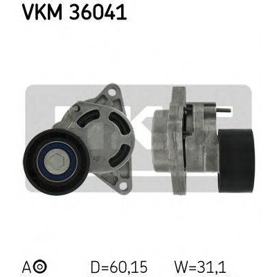 Натяжной ролик, поликлиновойремень VKM36041 SKF - купить в магазине запчастей по Украине