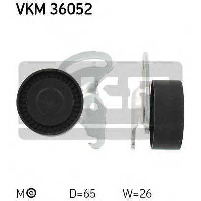 Натяжной ролик, поликлиновойремень VKM36052 SKF - купить в магазине запчастей по Украине