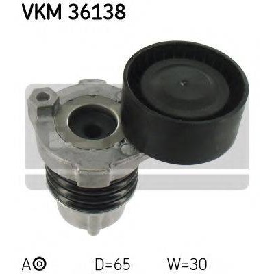 Натяжной ролик, поликлиновойремень VKM36138 SKF - купить в магазине запчастей по Украине
