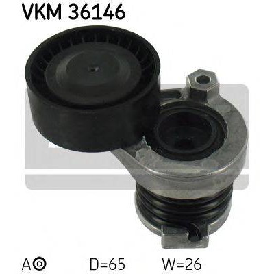 Натяжной ролик, поликлиновойремень VKM36146 SKF - купить в магазине запчастей по Украине