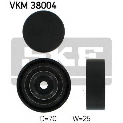 Паразитный / ведущий ролик, поликлиновой ремень VKM38004 SKF - купить в магазине запчастей по Украине
