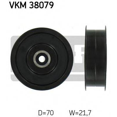 Паразитный / ведущий ролик, поликлиновой ремень VKM38079 SKF - купить в магазине запчастей по Украине