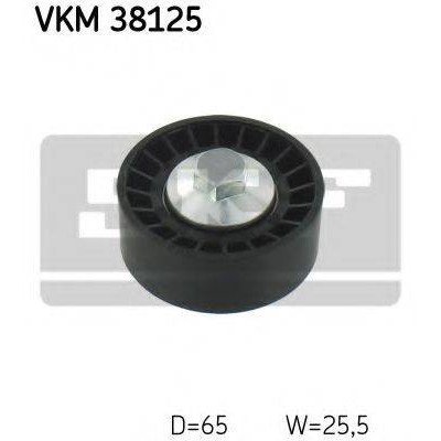 Паразитный / ведущий ролик, поликлиновой ремень VKM38125 SKF - купить в магазине запчастей по Украине