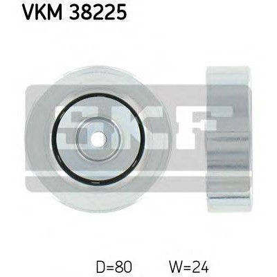 Паразитный / ведущий ролик, поликлиновой ремень VKM38225 SKF - купить в магазине запчастей по Украине