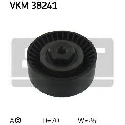 Натяжной ролик, поликлиновойремень VKM38241 SKF - купить в магазине запчастей по Украине