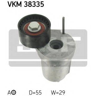 Натяжной ролик, поликлиновойремень VKM38335 SKF - купить в магазине запчастей по Украине
