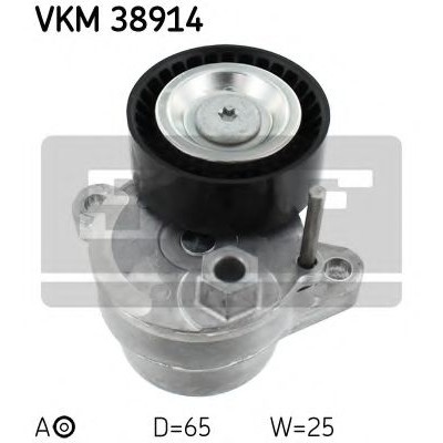 Натяжной ролик, поликлиновойремень VKM38914 SKF - купить в магазине запчастей по Украине