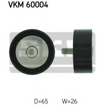 Паразитный / ведущий ролик, поликлиновой ремень VKM60004 SKF - купити в магазині запчастин по Україні