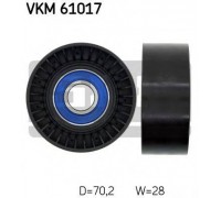 Паразитный / ведущий ролик, поликлиновой ремень SKF VKM 61017 VKM61017 SKF - купить в магазине запчастей по Украине