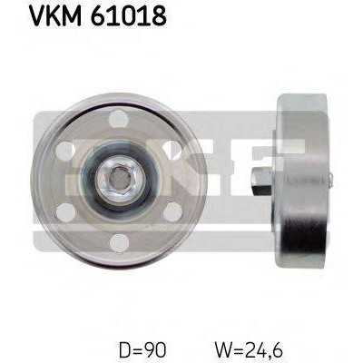 Паразитный / ведущий ролик, поликлиновой ремень VKM61018 SKF - купить в магазине запчастей по Украине