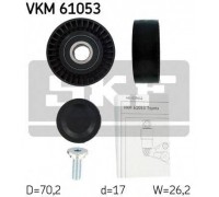 Паразитный / ведущий ролик, поликлиновой ремень SKF VKM 61053 VKM61053 SKF - купити в магазині запчастин по Україні
