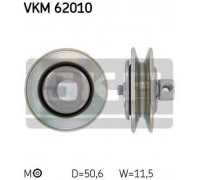 Натяжной ролик, клиновой ремень SKF VKM 62010 VKM62010 SKF - купить в магазине запчастей по Украине