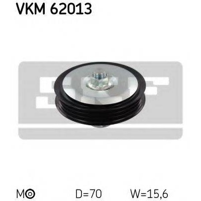 Натяжной ролик, поликлиновойремень VKM62013 SKF - купити в магазині запчастин по Україні