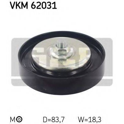 Натяжной ролик, поликлиновойремень VKM62031 SKF - купить в магазине запчастей по Украине