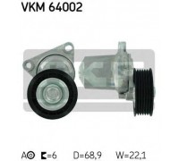 Натяжной ролик, поликлиновойремень SKF VKM 64002 VKM64002 SKF - купить в магазине запчастей по Украине