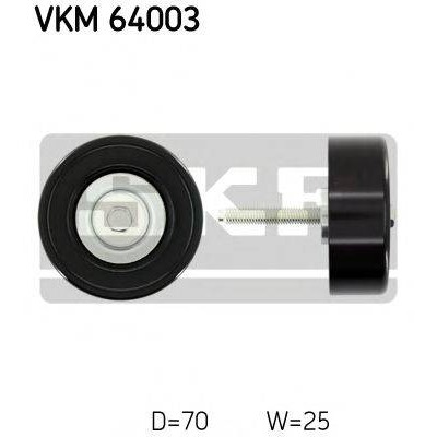Паразитный / ведущий ролик, поликлиновой ремень VKM64003 SKF - купить в магазине запчастей по Украине
